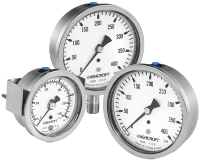 Ashcroft Stainless Steel Case Gauge, 1008